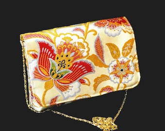 Japanese Obi crossbody (clutch) bag