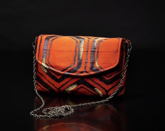 Japanese Obi crossbody (clutch) bag