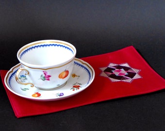 Japanese Obi tea mat