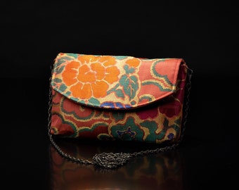 Japanese Obi crossbody (clutch) bag