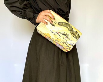 Japanese Obi crossbody (clutch) bag
