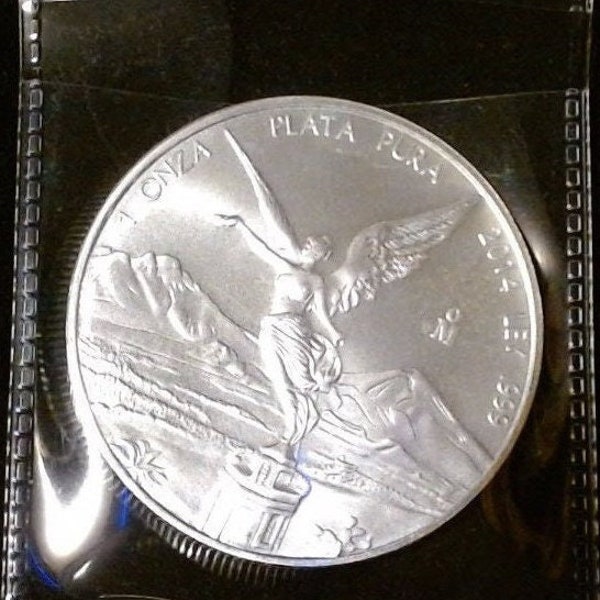 1 oz .999 Fine Silver Libertad