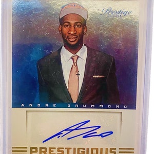 Andre Drummono Panini Nba Renommierte Kolben Autogramm 2011 - 2012