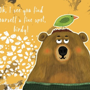Location d'illustrateurs, illustrateur de livres pour enfants, Illustrations pour enfants, Illustration d'ours, Illustrations d'animaux et Création de couverture de livre