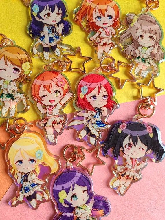 Love Live! School Idol Festival Muse Charms | LLSIF Anime Keychains