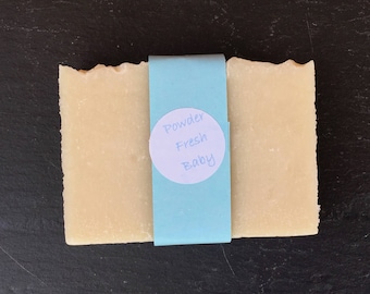 Powder Fresh Baby Handmade Natural Baby Soap