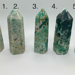 Chrysocolla aka Phoenix stone tower points