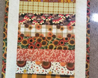 Fall table runner  - kitchen decor- table runner