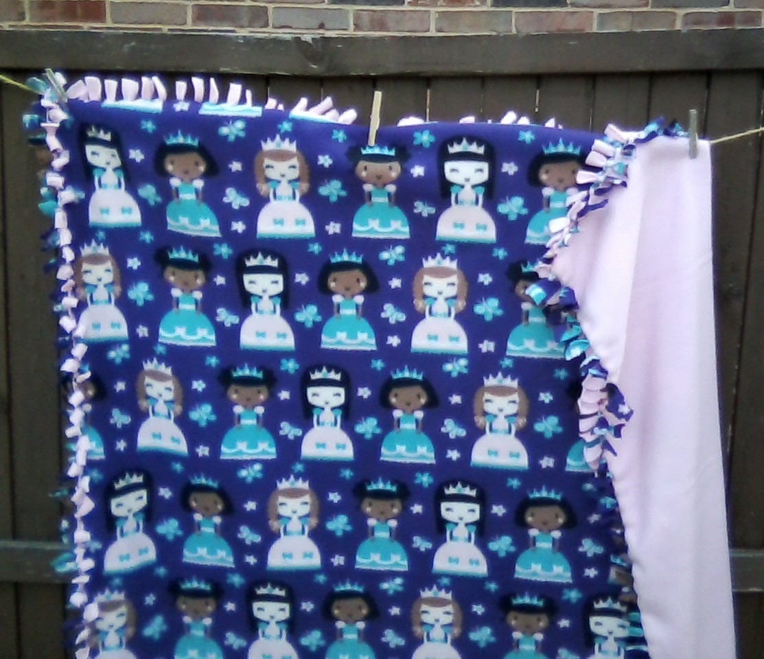 Fleece Tie Blankets//fleece Blanket//adult Blanket//kids Etsy
