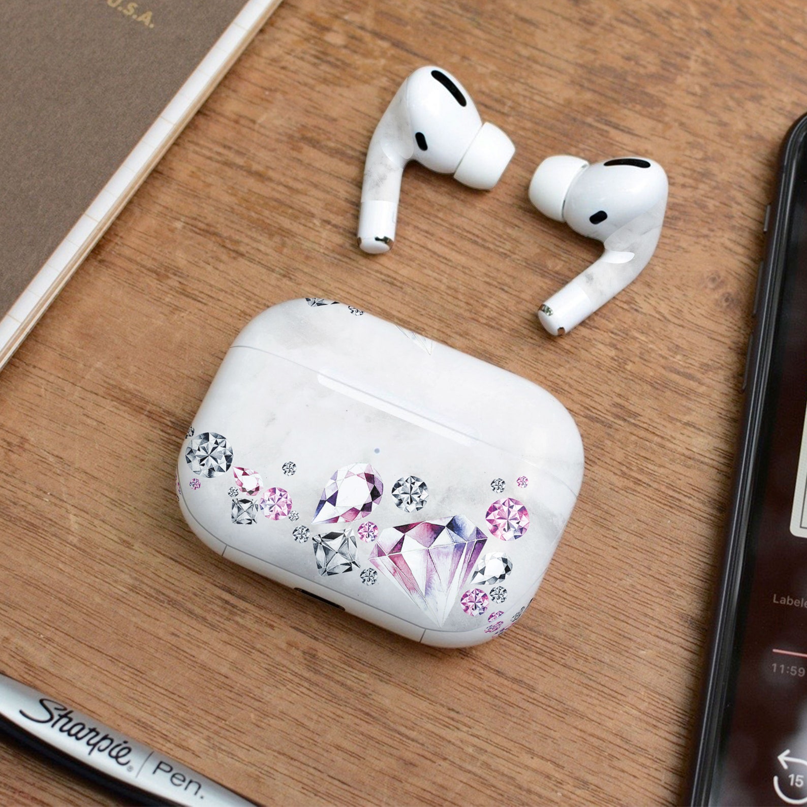 AirPods Pro Stickers Pack Airpods Cover AirPod High Quality Etsy