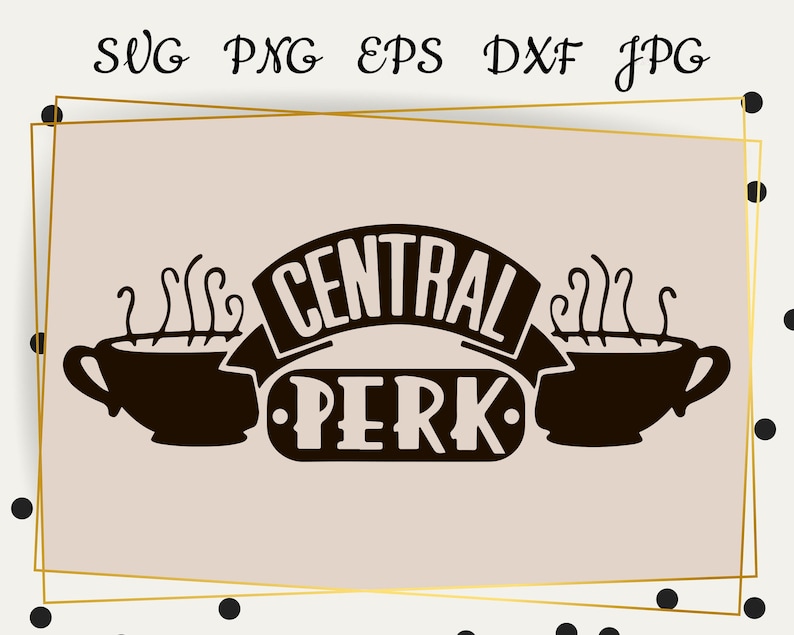 Free Free 51 Friends Central Perk Logo Svg SVG PNG EPS DXF File
