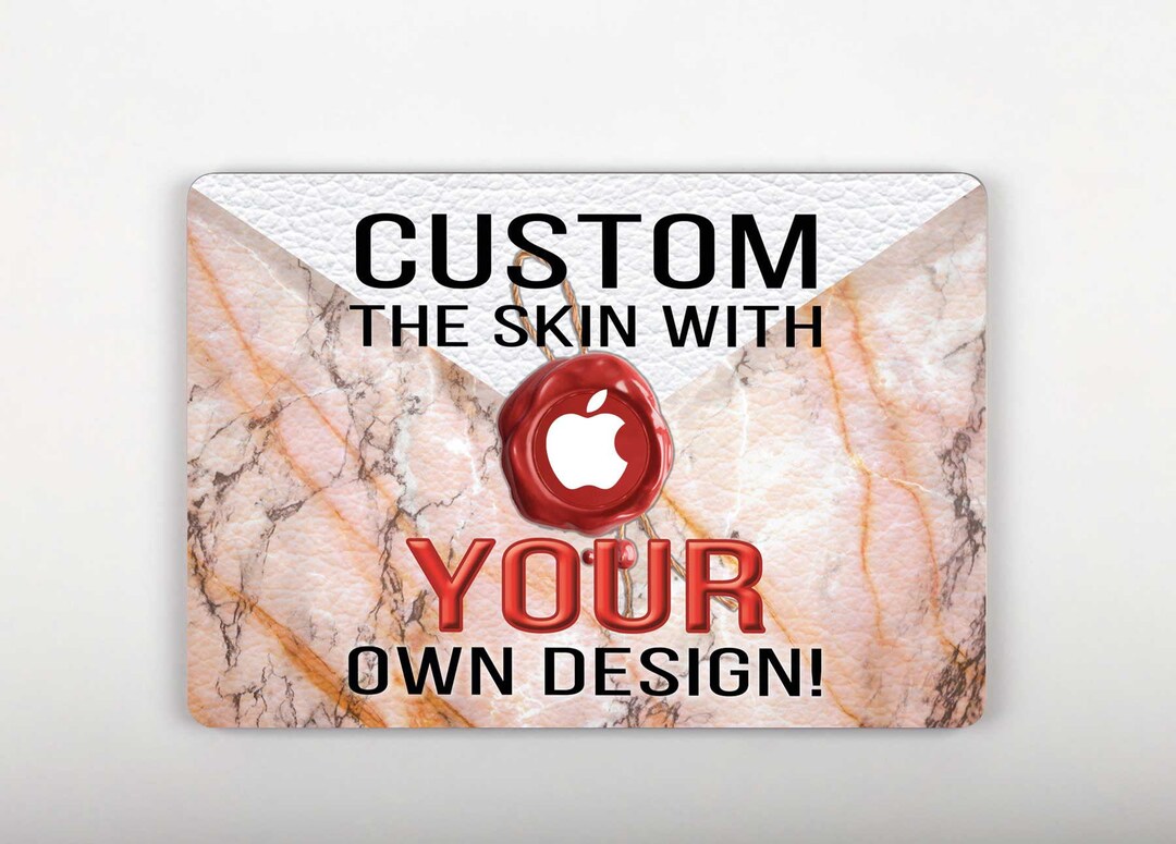 Custom MacBook Pro Laptop Skin Personalized MacBook Skin Etsy