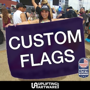 Custom Flag with logo or picture - Personalized Flag