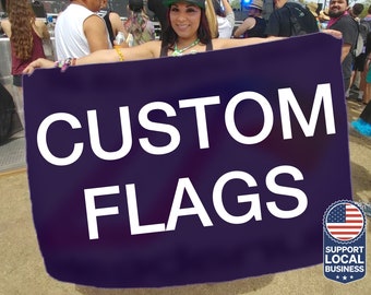Custom Flag with logo or picture - Personalized Flag