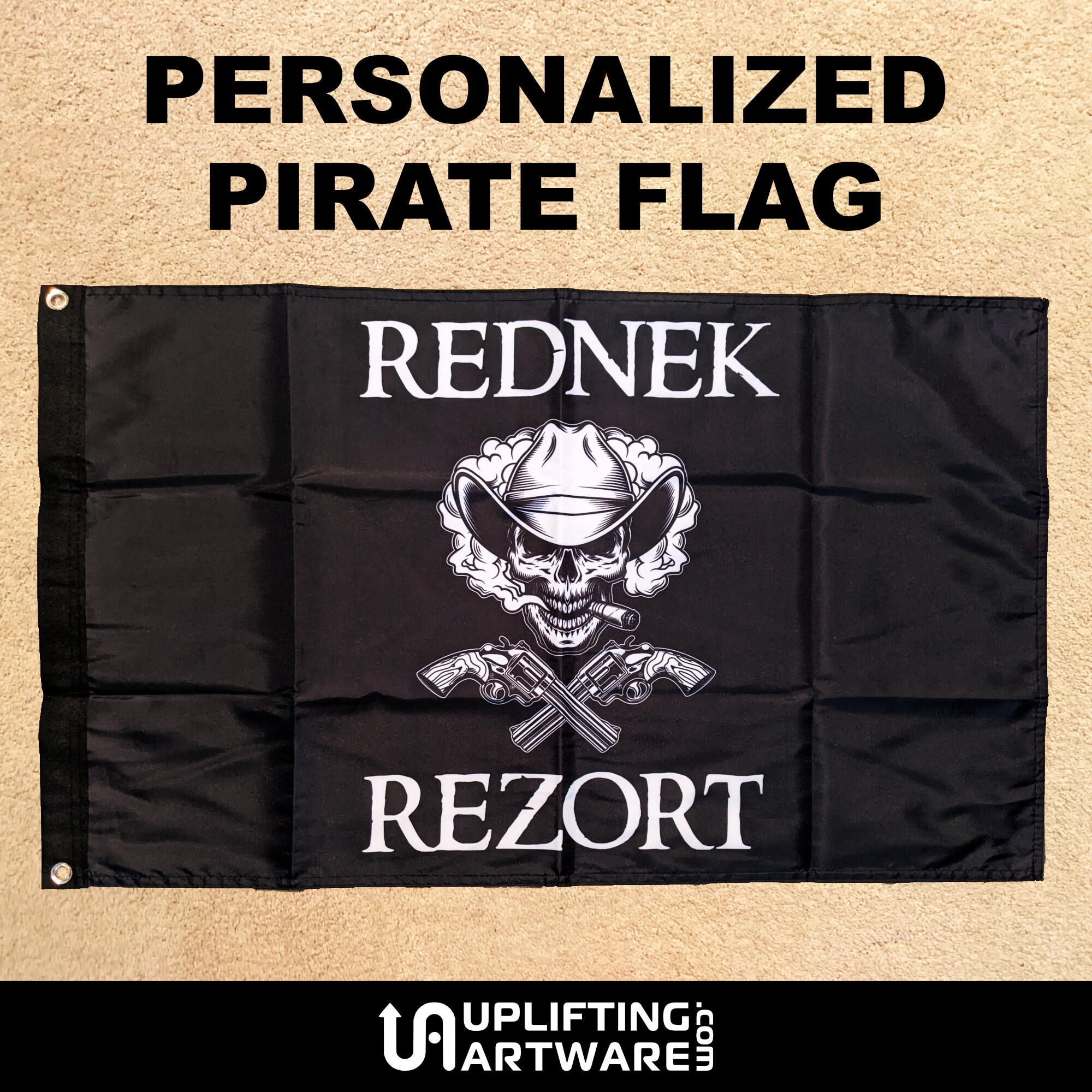 Personalized Pirate Flag Jolly Roger Custom Boat Flag -  Canada