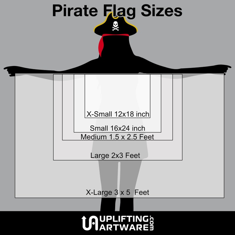 Custom Pirate Flag Jolly Roger Custom Boat Flag Skull and Crossbones image 4