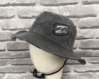 billabong bucket hat with string