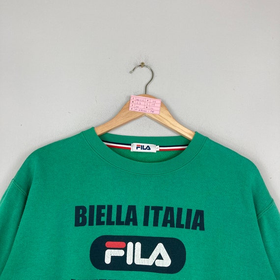 Vintage FILA BIELLA ITALIA Crewneck Sweatshirt Bi… - image 3