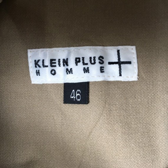 Rare Authentic MICHEL KLEIN PLUS Homme Cotton Jacket Famous