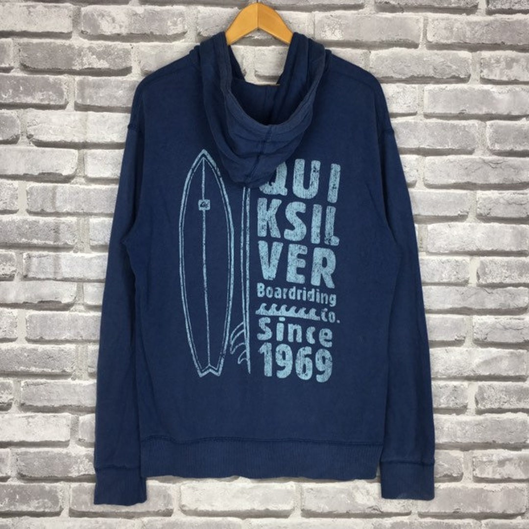 Rare Quicksilver Surfing Clothing Zipper Hoodies Sweatshirt Etsy