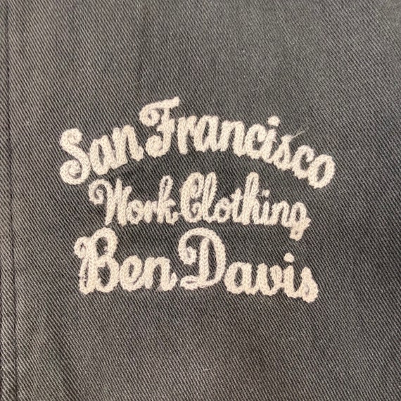 Vintage BEN DAVIS San Francisco Full Zipper Denim… - image 5