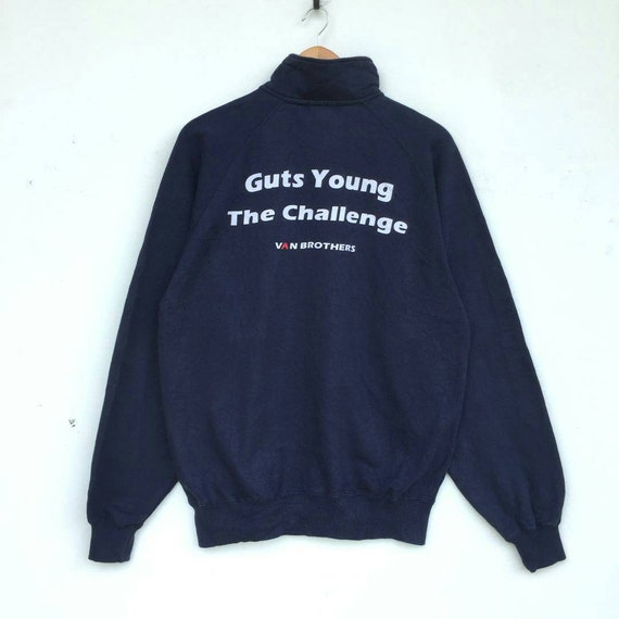 Vintage VAN BROTHERS by VAN Jac Japanese Brand Sweatshirt Big - Etsy Finland 店名 ennoy Hoodie Simple of Extreme The パーカー