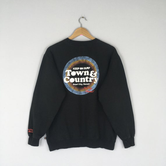 Vintage TOWN & COUNTRY Crewneck Sweatshirt Town and Country