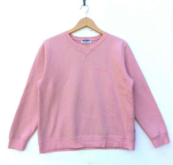 Vintage VANS SPORT LADIES Sweatshirt Pink Colour Embroidered Logo Size Large  -  Canada