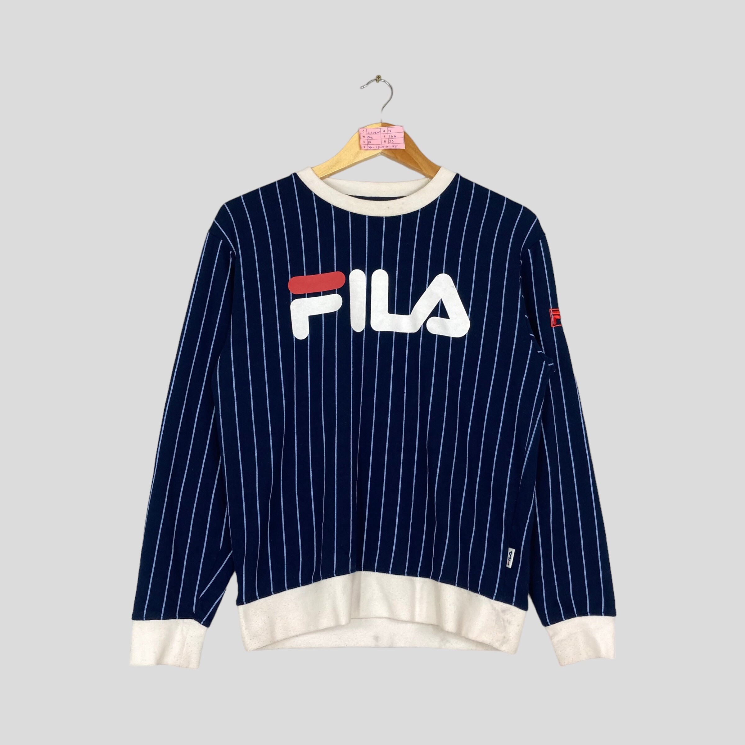 Fila Sweater Etsy