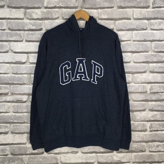 Vintage Authentic GAP Hoodies Sweatshirt Big Logo… - image 1