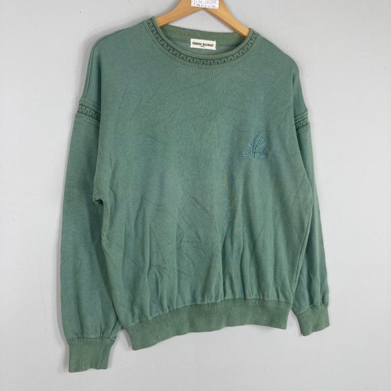 Vintage PIERRE BALMAIN PARIS Crewneck Sweatshirt … - image 2