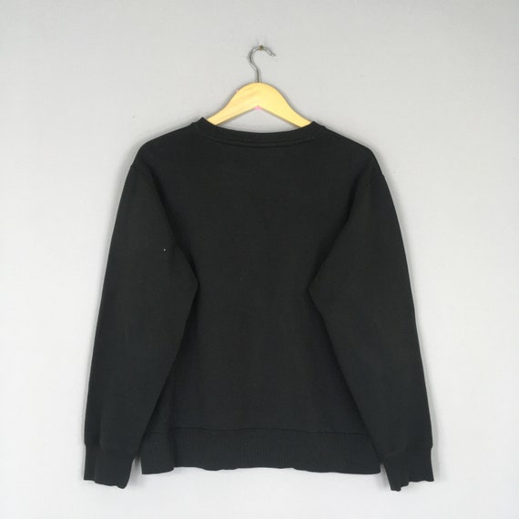 Vintage CHAMPION Black Crewneck Sweatshirt Big Lo… - image 5