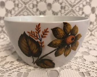 Vintage Alfred Meakin Golden Glory Sugar Bowl, 1960s Tableware