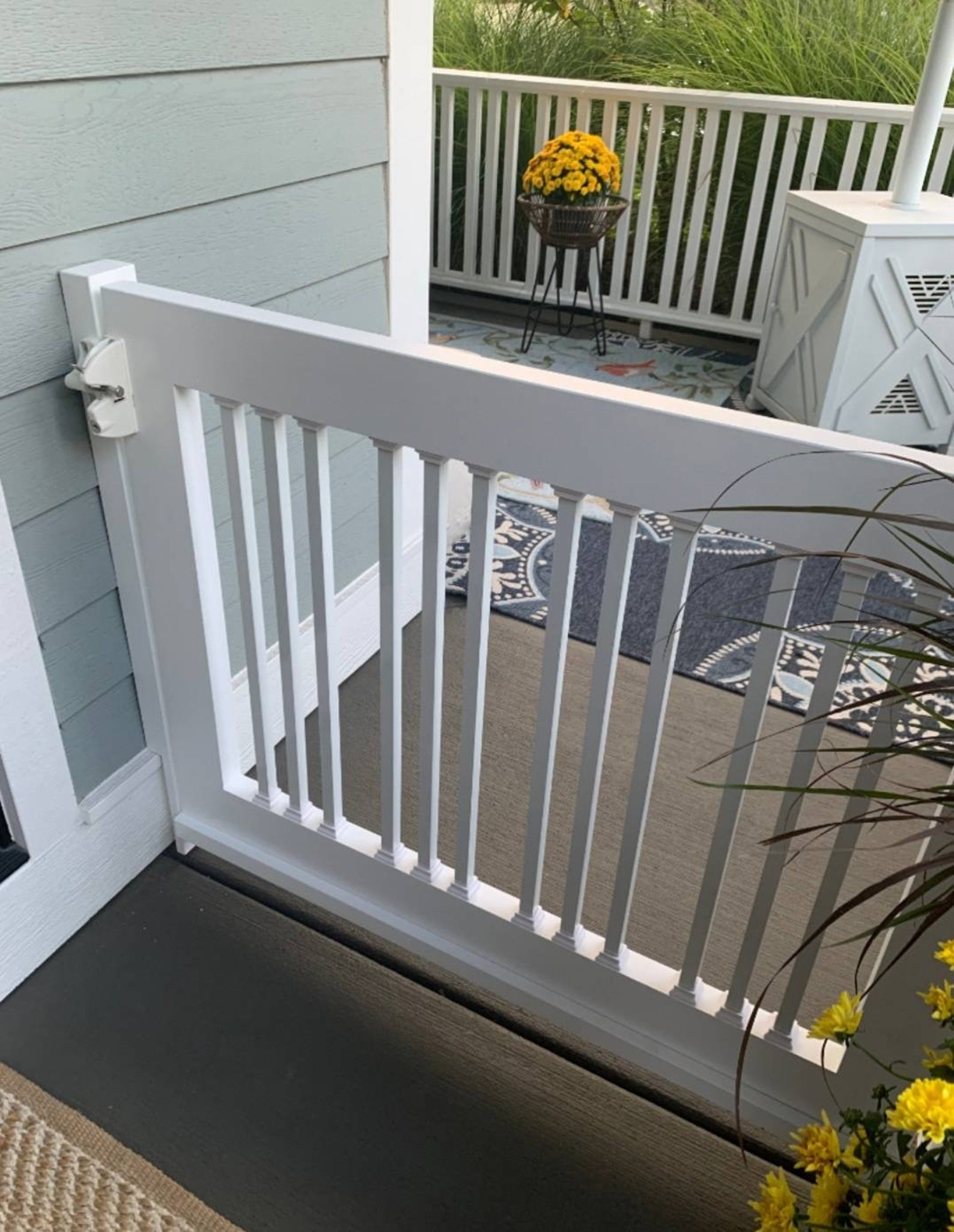 Baby Gate and Dog Gate for Deck Patio Garden and Stairways Etsy