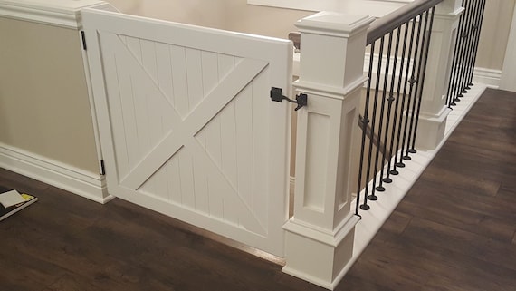 Barn Door Baby Gate Barn Door Dog Gate Custom Barn Door Farmhouse Baby Gate Farmhouse Dog Gate