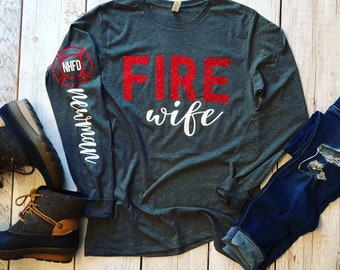 Download Firefighter wife | Etsy