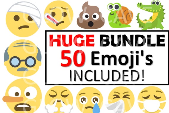Download Emoji SVG/ Emoji DXF/ Emoji Clipart/ Svg Files for ...