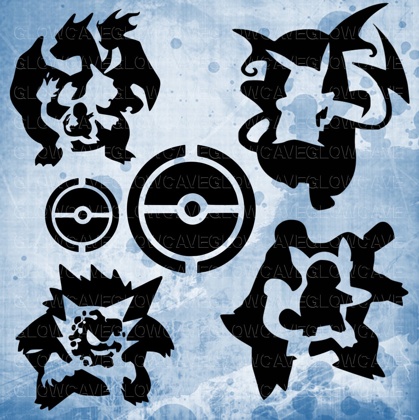 Download Pokemon Silhouettes svg file Pokemon Clip art Pokemon svg ...