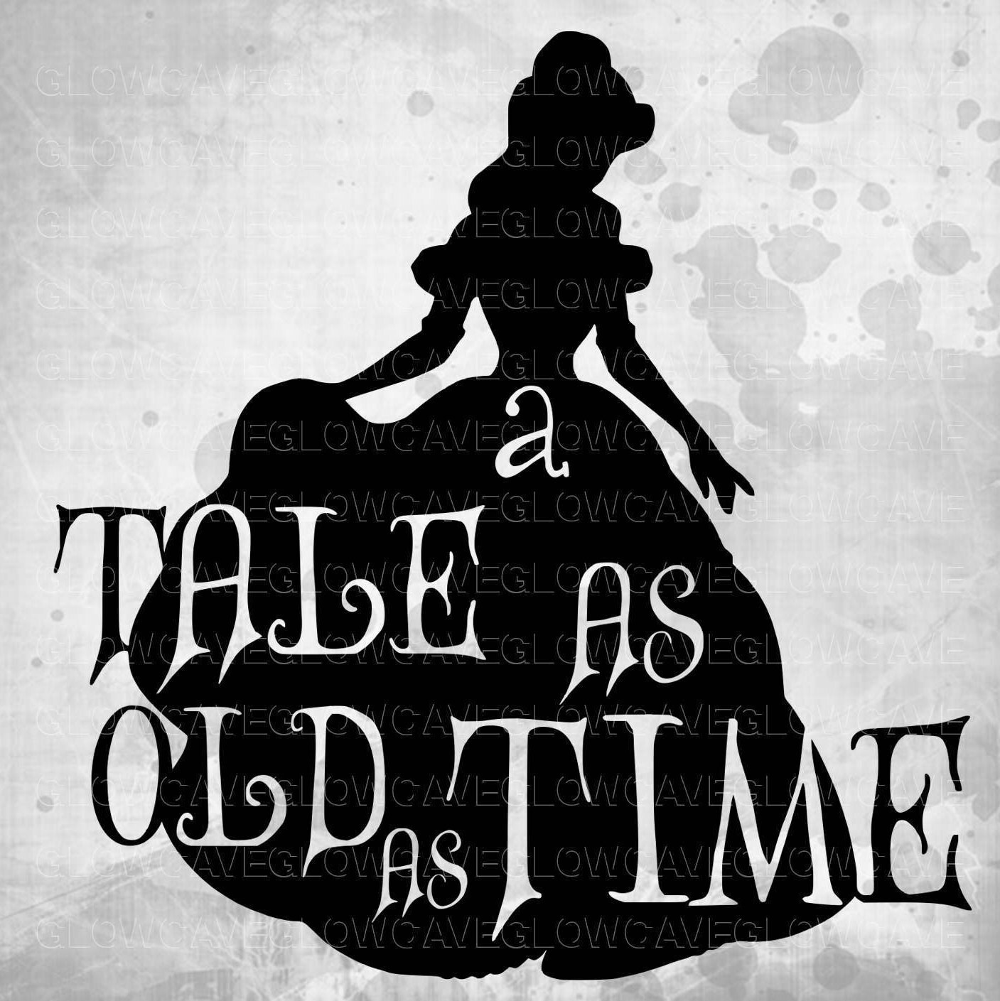 Download A tale as old as time svg/ Beauty and the Beast SVG Disney ...