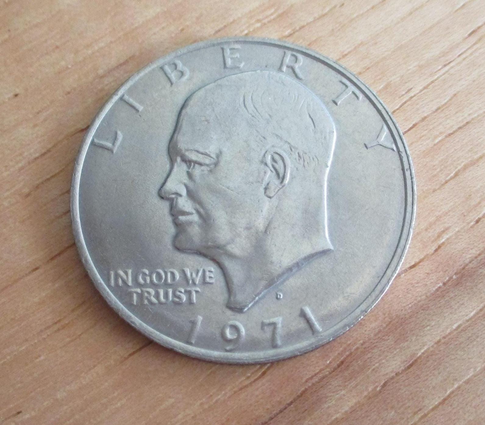 Eisenhower dollar 1971 - Etsy 日本