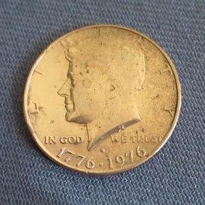 1776年-1976年ケネディ生誕200周年記念 ハーフダラー ケネディ生誕200周年記念ハーフドル硬貨 1776-1976年 ミントマークなし