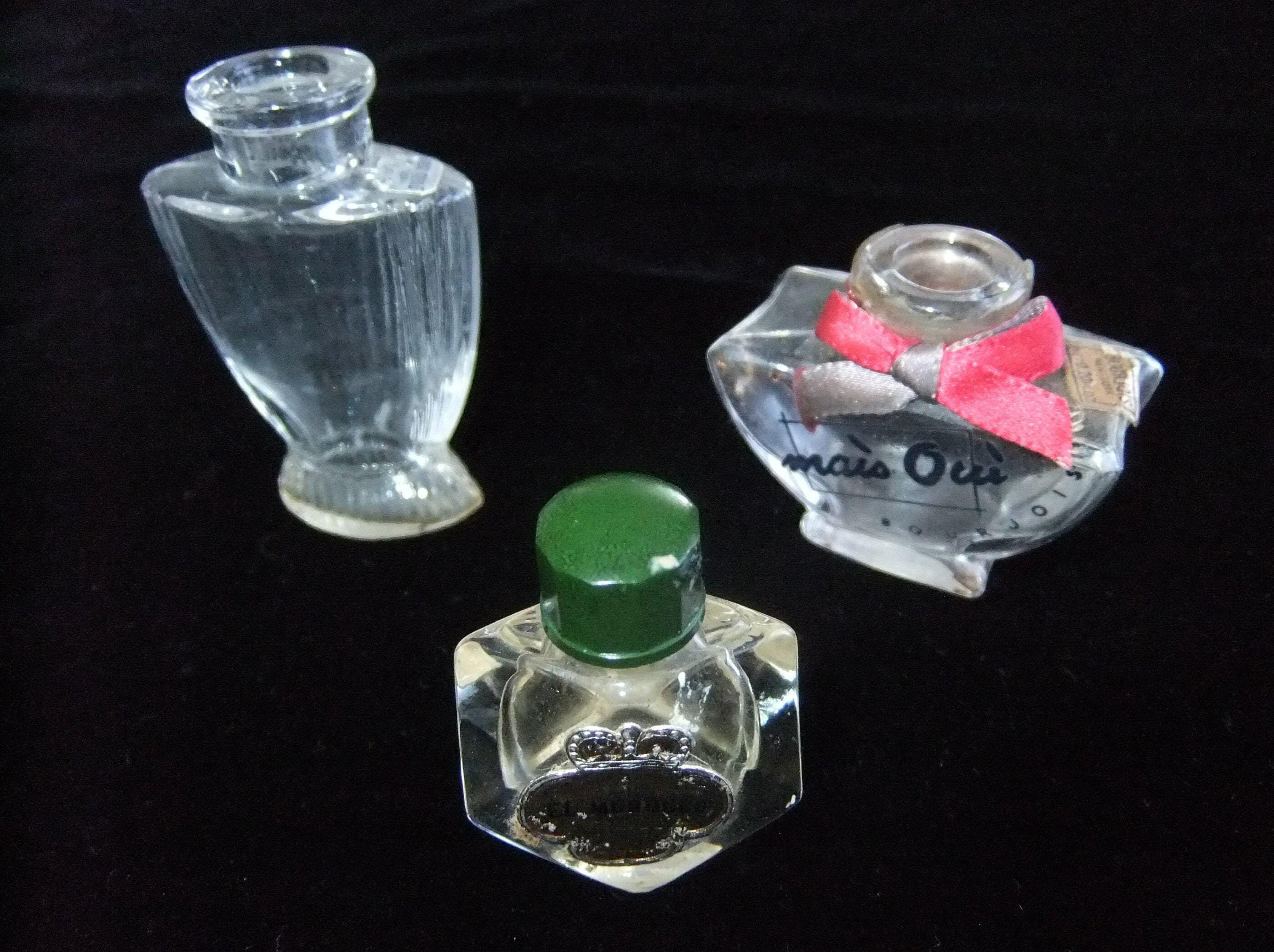 ミニチュア香水瓶 ミニチュア香水瓶3個セット（ラベル付き2個） - Etsy 日本