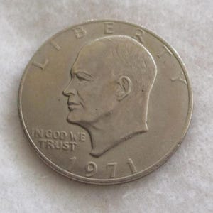1971 Eisenhower Dollar Coin