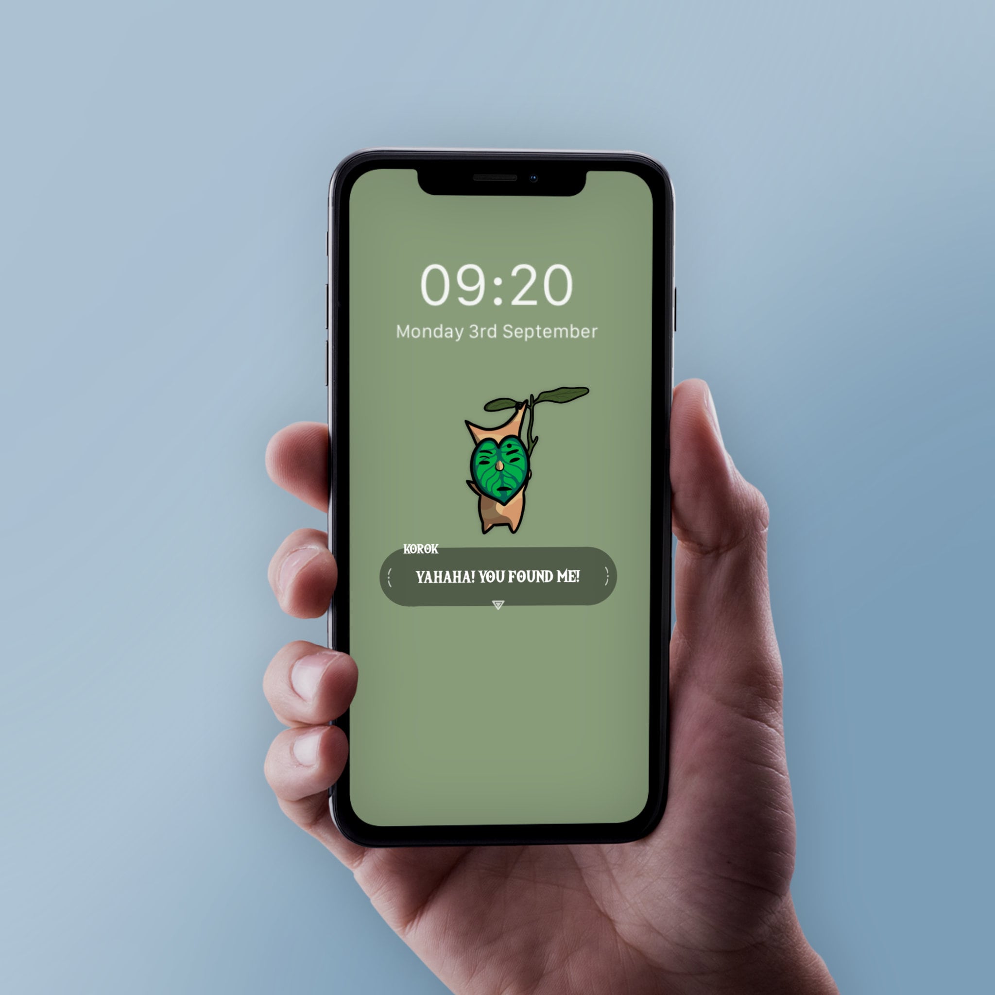 Legend of Zelda, Tears of the Kingdom, Breath of the Wild, Korok, Phone