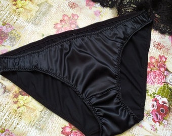 Black satin panties, green sexy lingerie, brown bikini underwear
