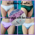 Men's satin panties, sexy bikini panty for man, erotic briefs
