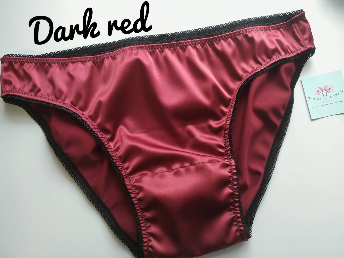 Men's satin panties sexy male bikini panty erotic Etsy