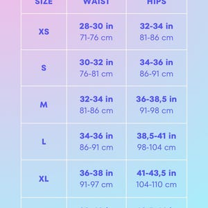 Puede incluir: Tabla de tallas para hombre, con medidas de cintura y cadera en pulgadas y cent&iacute;metros. Las tallas van de la XS a la XXL, con las medidas correspondientes. Incluye instrucciones para medir la cintura y las caderas.