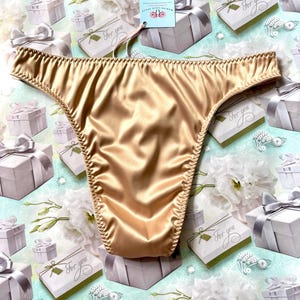Satin Thong - Etsy