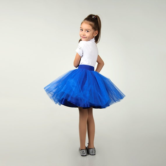 royal blue tutu for baby
